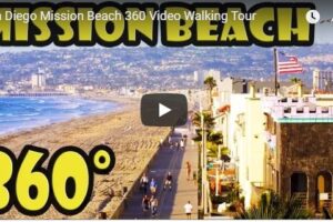 Your Daily Explore 360 VR Fix: San Diego Mission Beach 360 Video Walking Tour