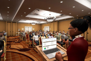 Today’s 360 VR Buzz: ‘Ovation’ is a Powerful VR Public Speaking Sim Designed for Professional Training