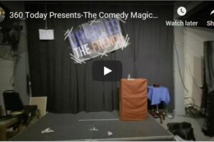 Your Daily Explore 360 VR Fix: 360 Today Presents-The Comedy Magic of Charles the French in VR180-Part Three