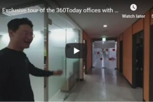 Your Daily VR180/ 360 VR Fix: Exclusive tour of the 360Today offices with Taehyoung Kim by Al Caudullo