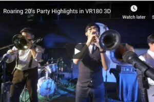 Your Daily VR180/ 360 VR Fix: Roaring 20’s Party Highlights in VR180 3D