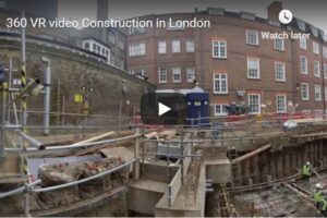 Your Daily VR180/ 360 VR Fix: 360 VR video Construction in London