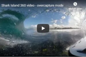 Your Daily VR180/ 360 VR Fix: Shark Island 360 video – overcapture mode