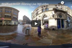 Your Daily VR180/ 360 VR Fix: Bradford Street cleaning Live 360 video