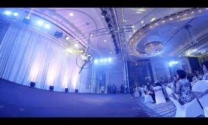 Your Daily VR180/ 360 VR Fix: Napapatch Choco Aerial Hoop Ballet Wows Audience at Charity Gala