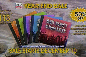 Today’s Immersive VR Buzz: The Red Giant Year End Sale Returns Bigger and Better than Ever on December 10th
