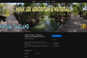 VR Getaway to Thailand Muak Lek Arboretum Waterfall Part One