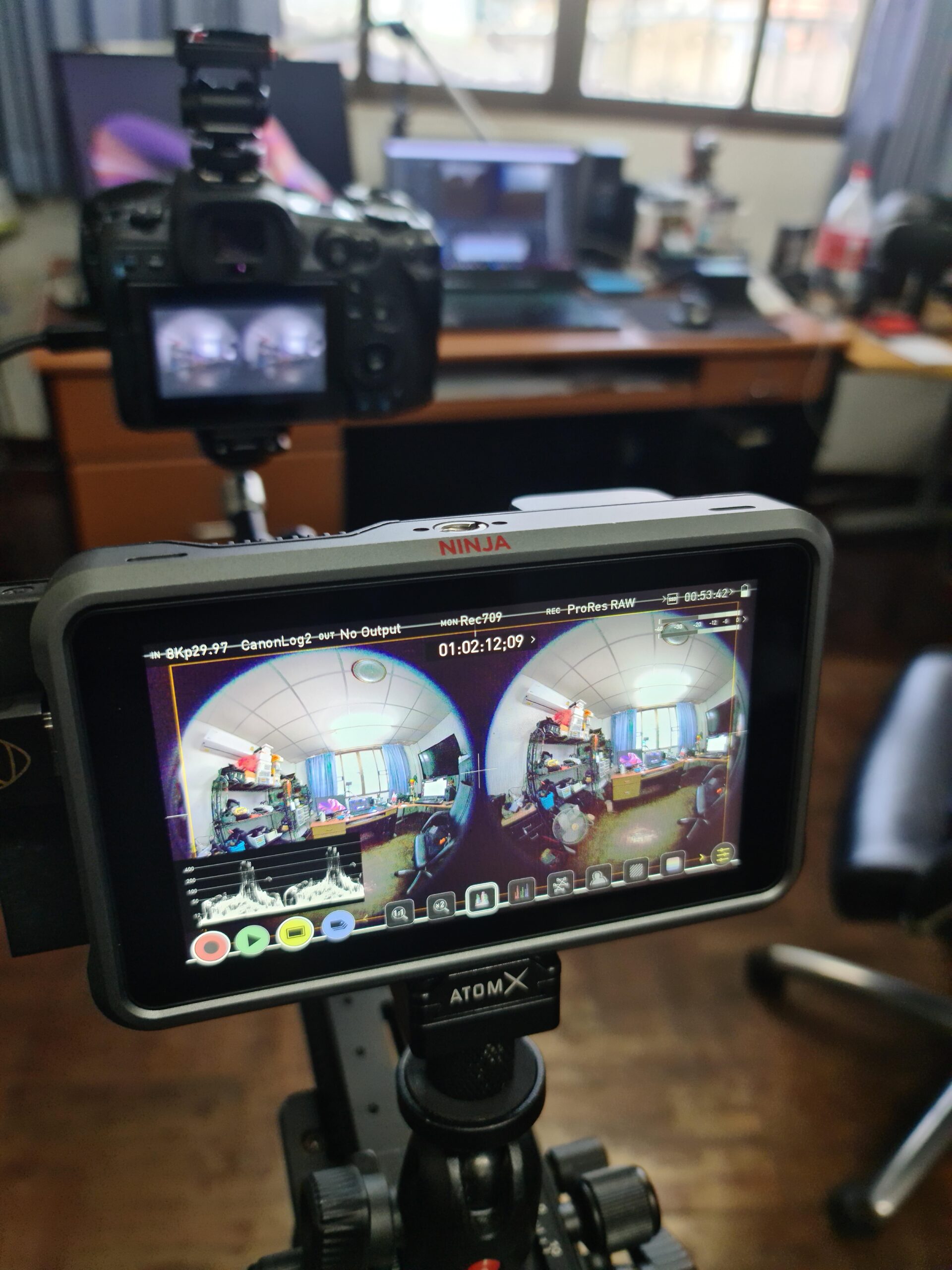 The Brave New World of VR180 with the Canon R5 & the Atomos Ninja V+