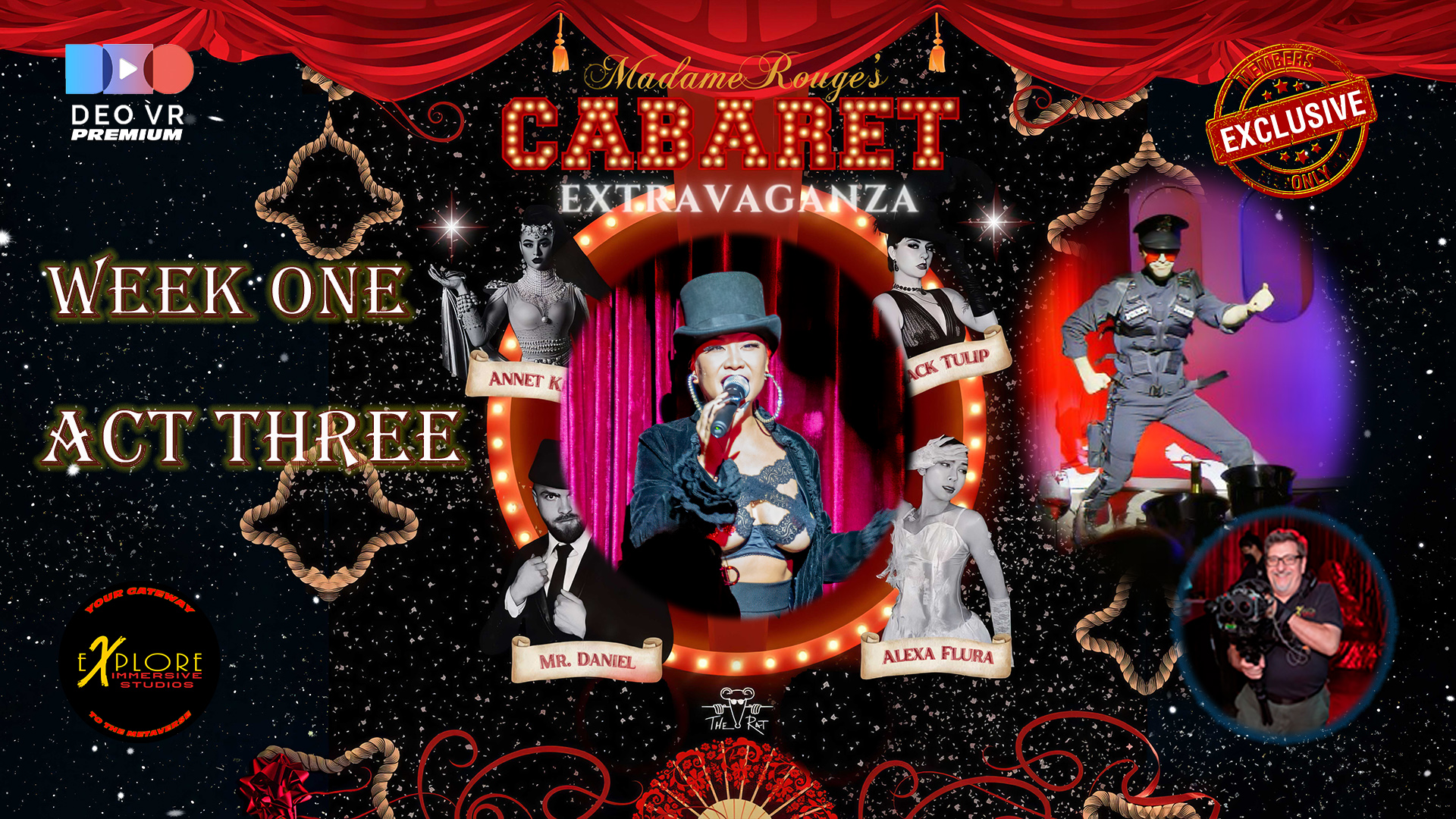 Madame Rouge Cabaret Extravaganza-Act Three -Mr Daniel - Madame Rouge Cabaret Extravaganza-Act Three -Mr Daniel gives an arresting performance #Travel #Theater #dance #music #Show #party #twerk #Cabaret #Burlesque #sexy #Thailand #Bangkok