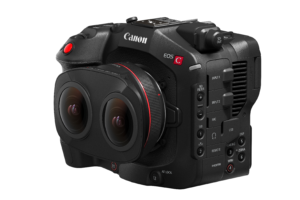 Canon EOS C80 with RF 5.2mm Dual Fisheye Lens