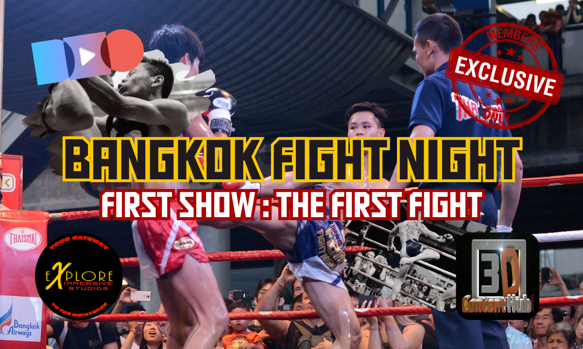 Bangkok Fight Night Show One First Fight Spatial 3D SBS - Bangkok Fight Night Show One Fight One Spatial 3D SBS #MuayThai #Boxing #fight #Thailand #Bangkok