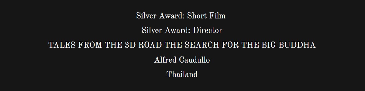 International Gold Awards Film and Director