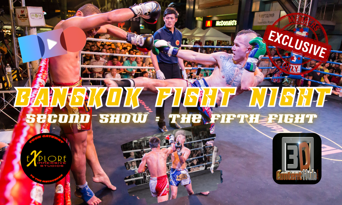 Bangkok Fight Night Show Two Fifth Fight Spatial 3D SBS - Bangkok Fight Night Show Two Fifth Fight #MuayThai #Boxing #fight #Thailand #Bangkok