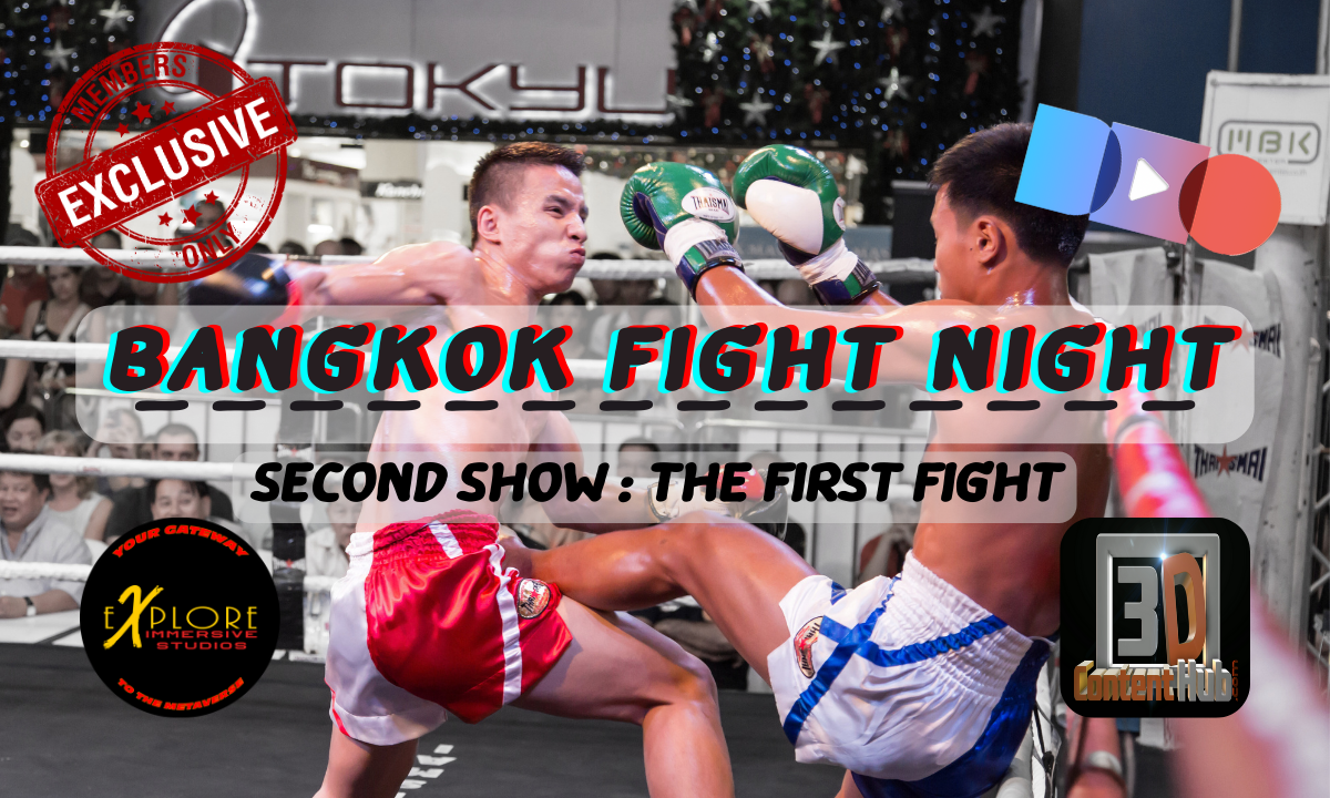 Bangkok Fight Night Show Two First Fight Spatial 3D SBS - Bangkok Fight Night Show Two First Fight #MuayThai #Boxing #fight #Thailand #Bangkok