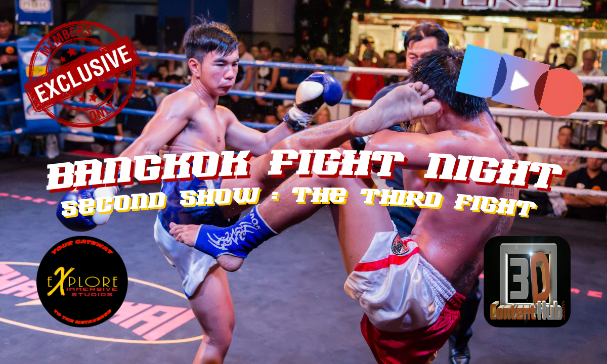 Bangkok Fight Night Show Two Third Fight Spatial 3D SBS - Bangkok Fight Night Show Two Third Fight Spatial 3D SBS #MuayThai #Boxing #fight #Thailand #Bangkok