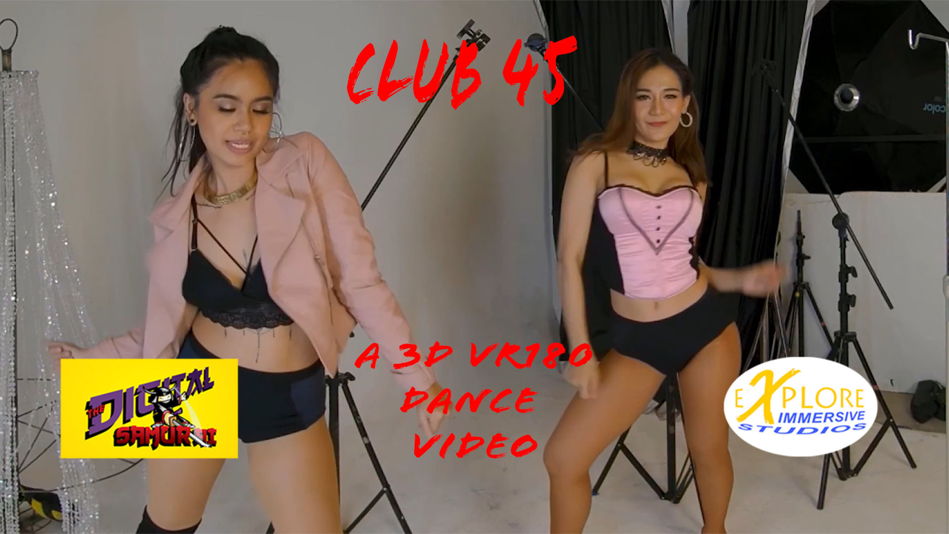 VR Girl Club 45 With Aum and Dear - Watch Aum and Dear turn the temperature UP in Club 45. Do you want to join the Club?