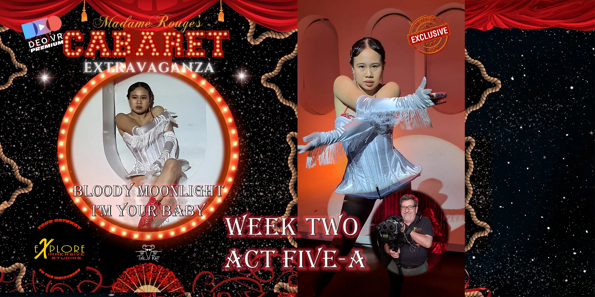 Week Two - Act Five A- Bloody Moonlight - I'm Your Baby Tonight- Madame Rouge Cabaret Extravaganza - Week Two - Act Five A- Bloody Moonlight - I'm Your Baby Tonight- Madame Rouge Cabaret Extravaganza #Travel #Theater #dance #music # Show #party #twerk # Cabaret #Burlesque #sexy