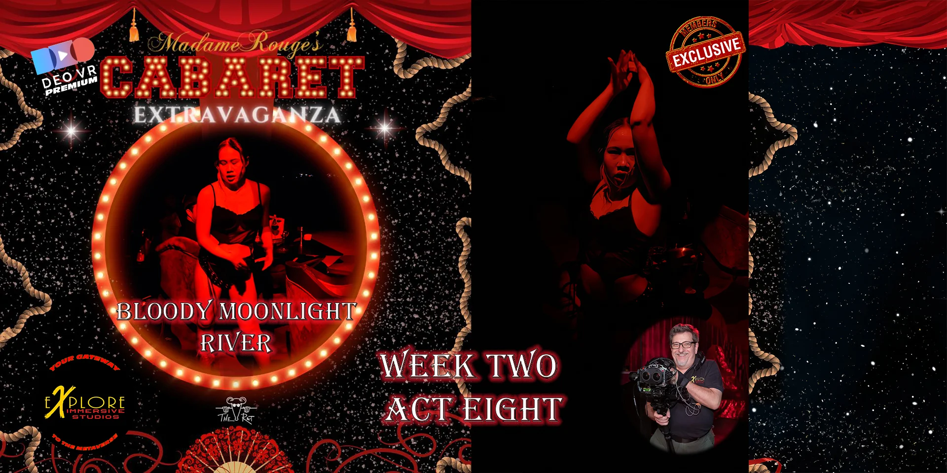 Week Two- Part Two- Act Eight- Bloody Moonlight- River- Madame Rouge Cabaret Extravaganza - Week Two- Part Two- Act Eight- Bloody Moonlight- River- Madame Rouge Cabaret Extravaganza #Travel #Theater #dance #music #Show #party #twerk #Cabaret #Burlesque #sexy #Thaialnd #Bangkok